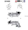 HONDA 18190RMAE00 Catalytic Converter